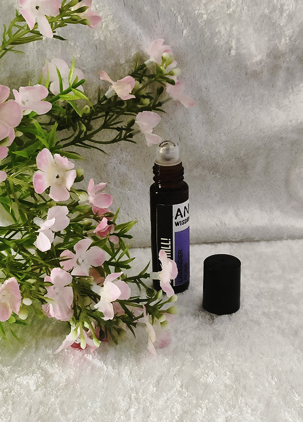 RELÁJATE¡¡ Mezclas de Aceites Esenciales Roll-On 10 mL (lavanda, rosa y vetiver)