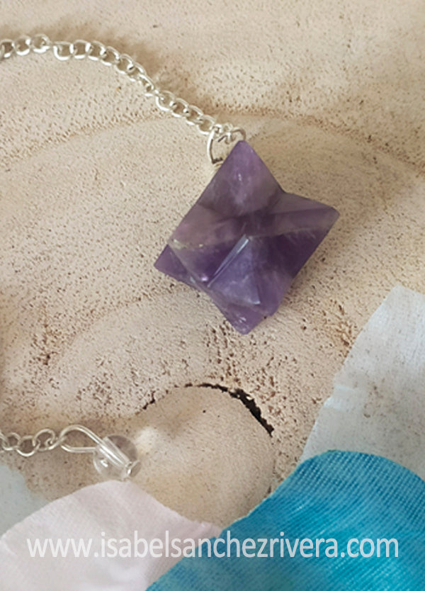 Péndulo MERKABA Amatista