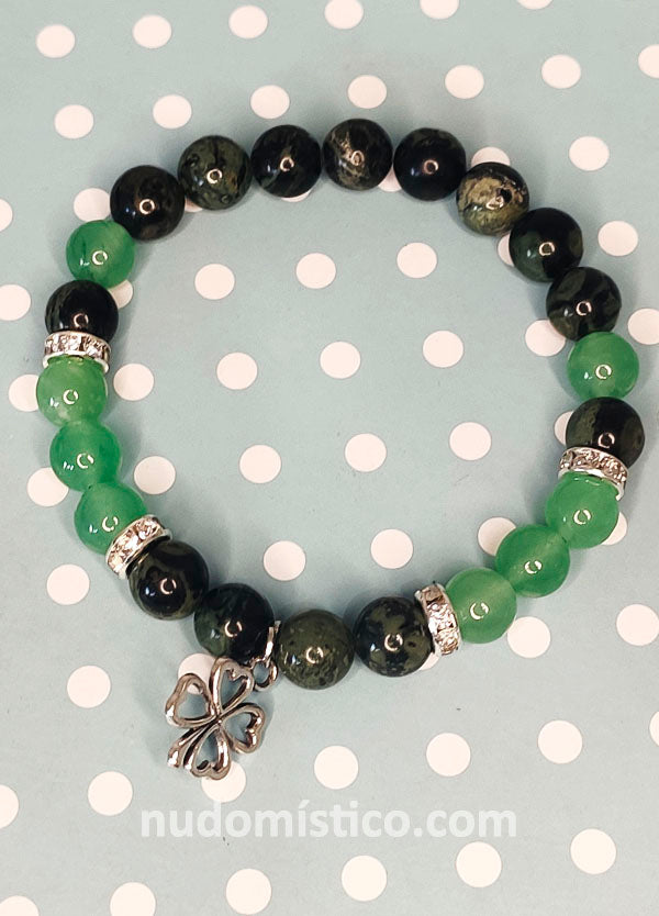 Pulsera Jaspe y Aventurina SUERTE TOTAL¡¡¡