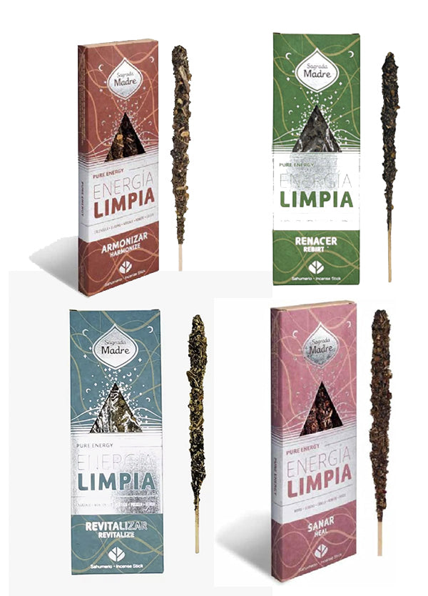 Pack AHORRO Incienso ENERGÍA Limpia de Sagrada Madre