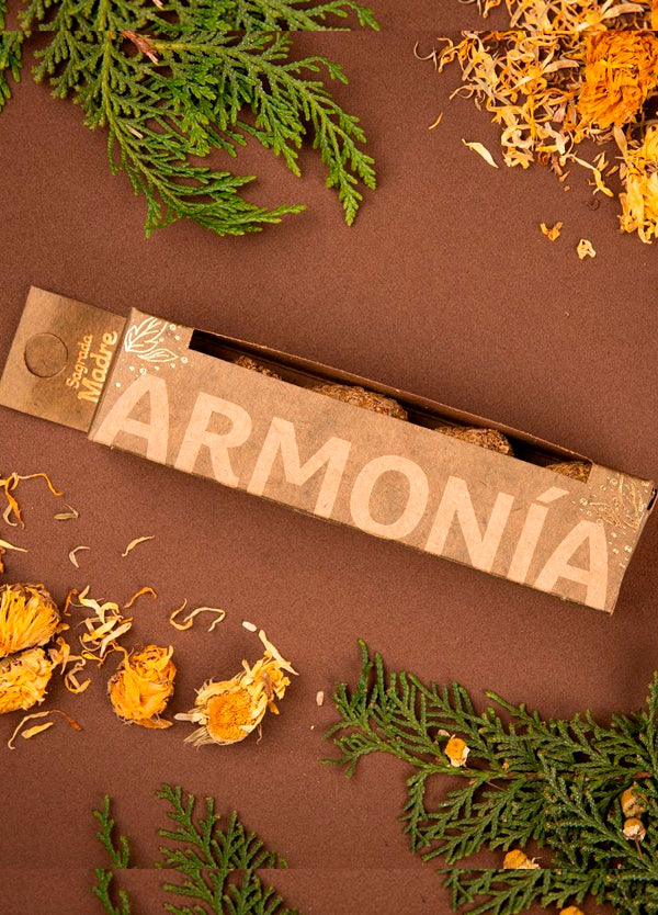 ARMONIA Bombita Herbal X 4 Sagrada Madre