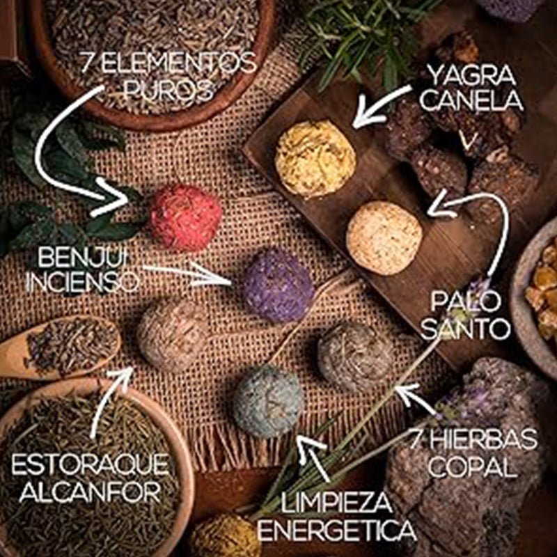 Bombitas Defumación Activada 7 Chakras