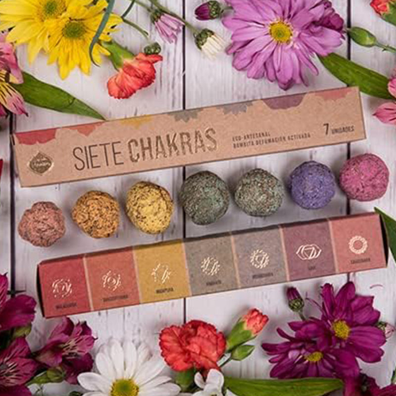 Bombitas Defumación Activada 7 Chakras