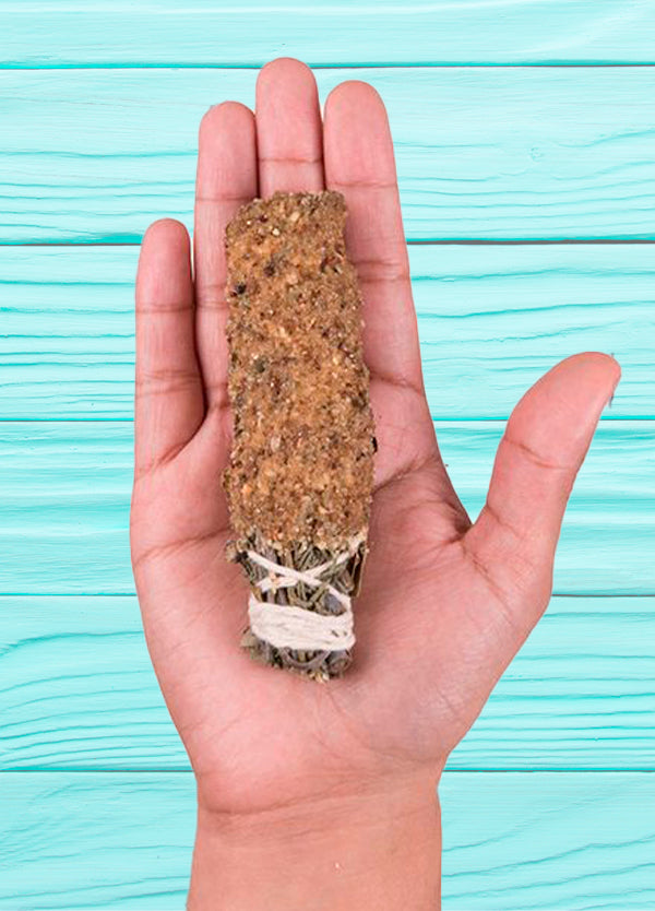 Sahumito Mirra y Palo Santo. Sanación y Purificación