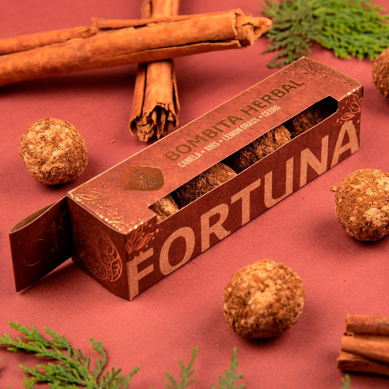 FORTUNA Bombita Herbal X 4 Sagrada Madre