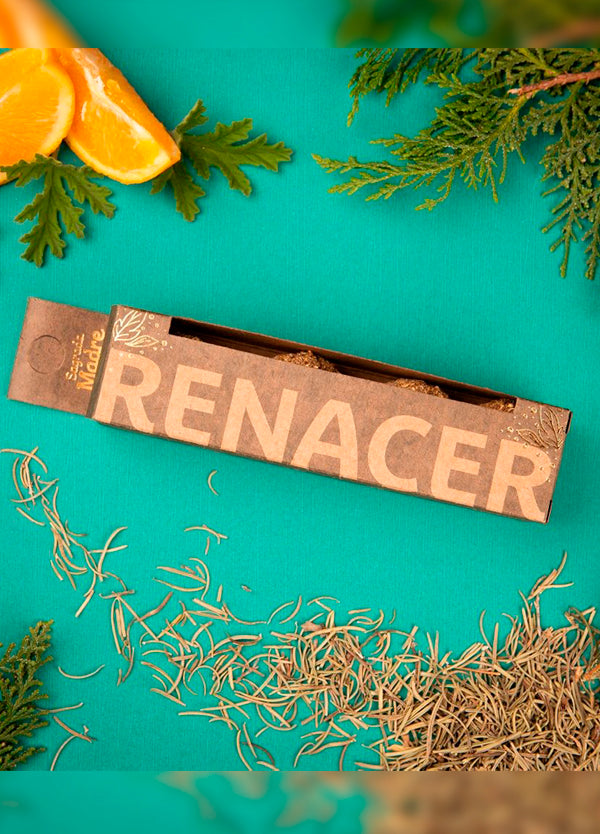 RENACER Bombita Herbal X 4 Sagrada Madre