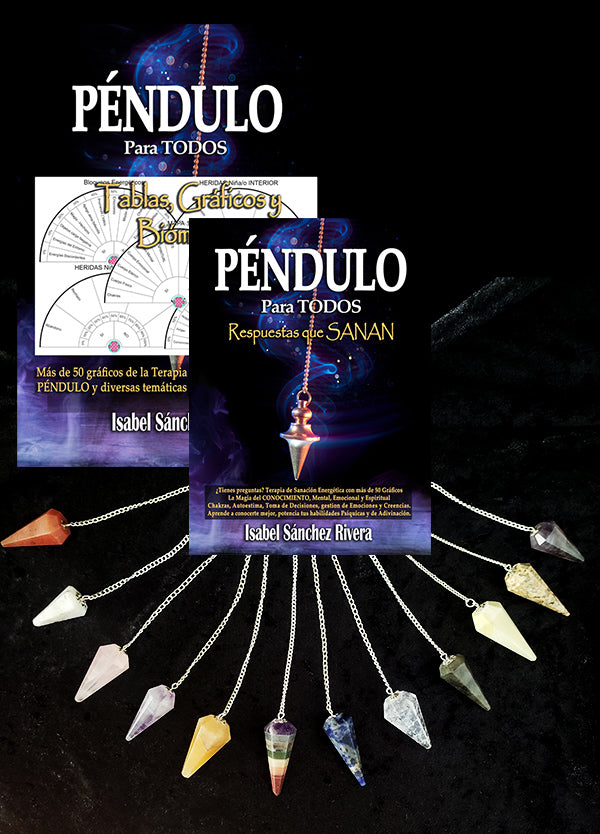 KIT Péndulo + LIBRO Péndulo para TODOS + Libro GRÁFICOS