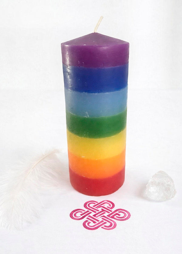 Velón Ritualizado 7 Chakras