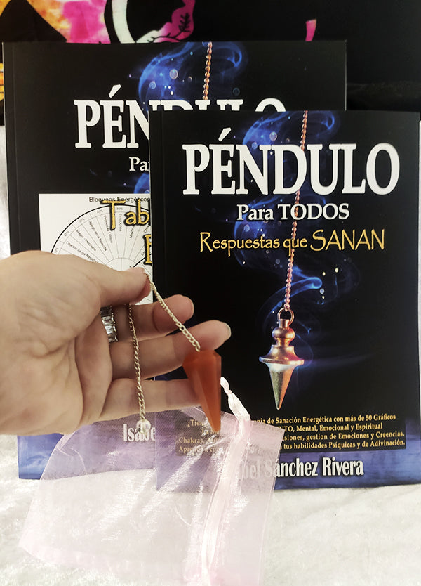 KIT Péndulo + LIBRO Péndulo para TODOS + Libro GRÁFICOS