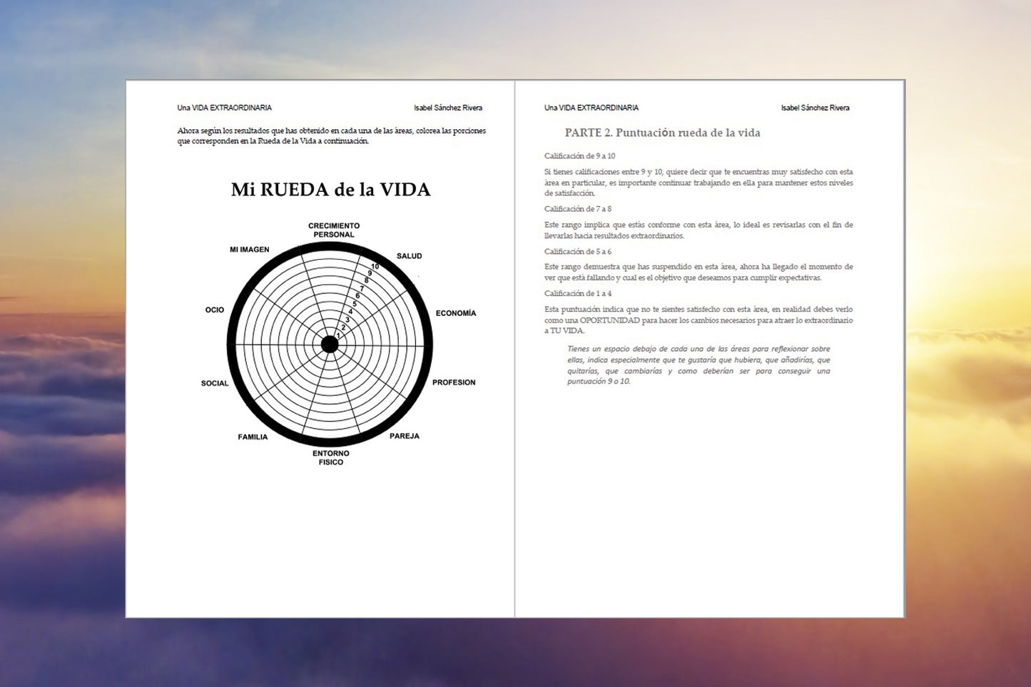 Cuaderno de Trabajo Mi Vida Extraordinaria