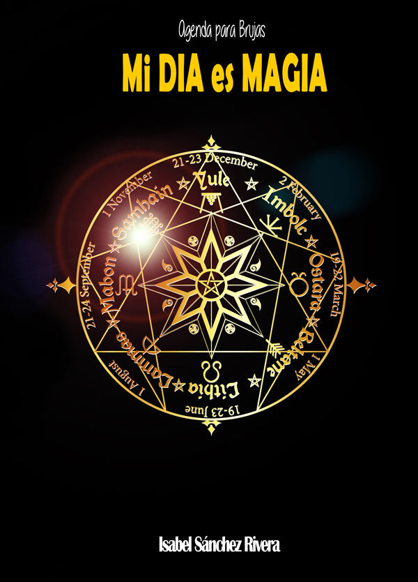Agenda para BRUJAS. Mi DÍA es MAGIA. En PDF para IMPRIMIR