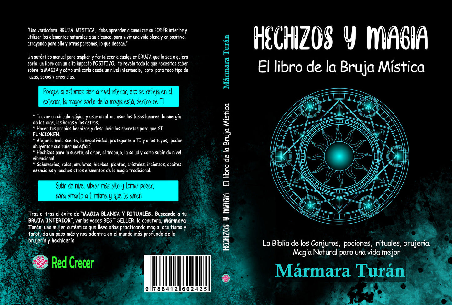 Hechizos y Magia. El Libro de la Bruja Mística en PDF. Ebook versión DIGITAL