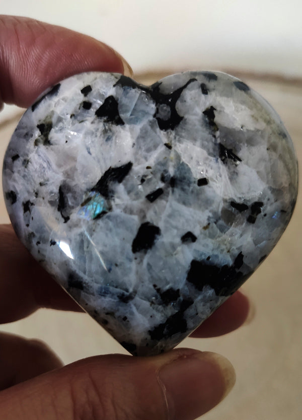 Corazón Piedra Luna