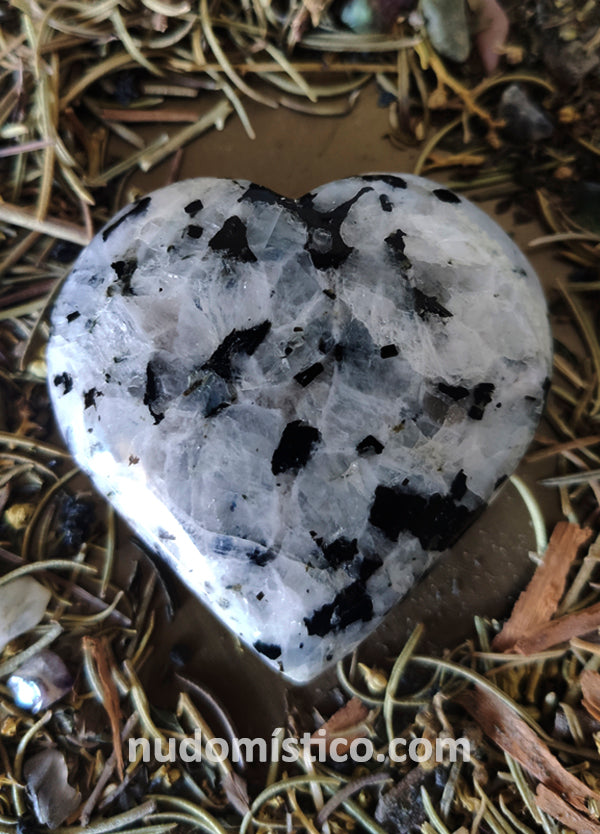 Corazón Piedra Luna