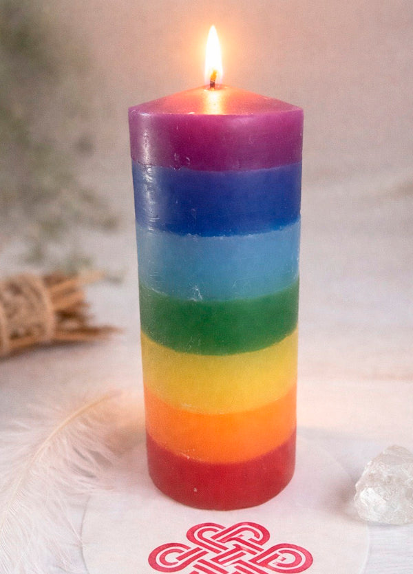 Velón Ritualizado 7 Chakras